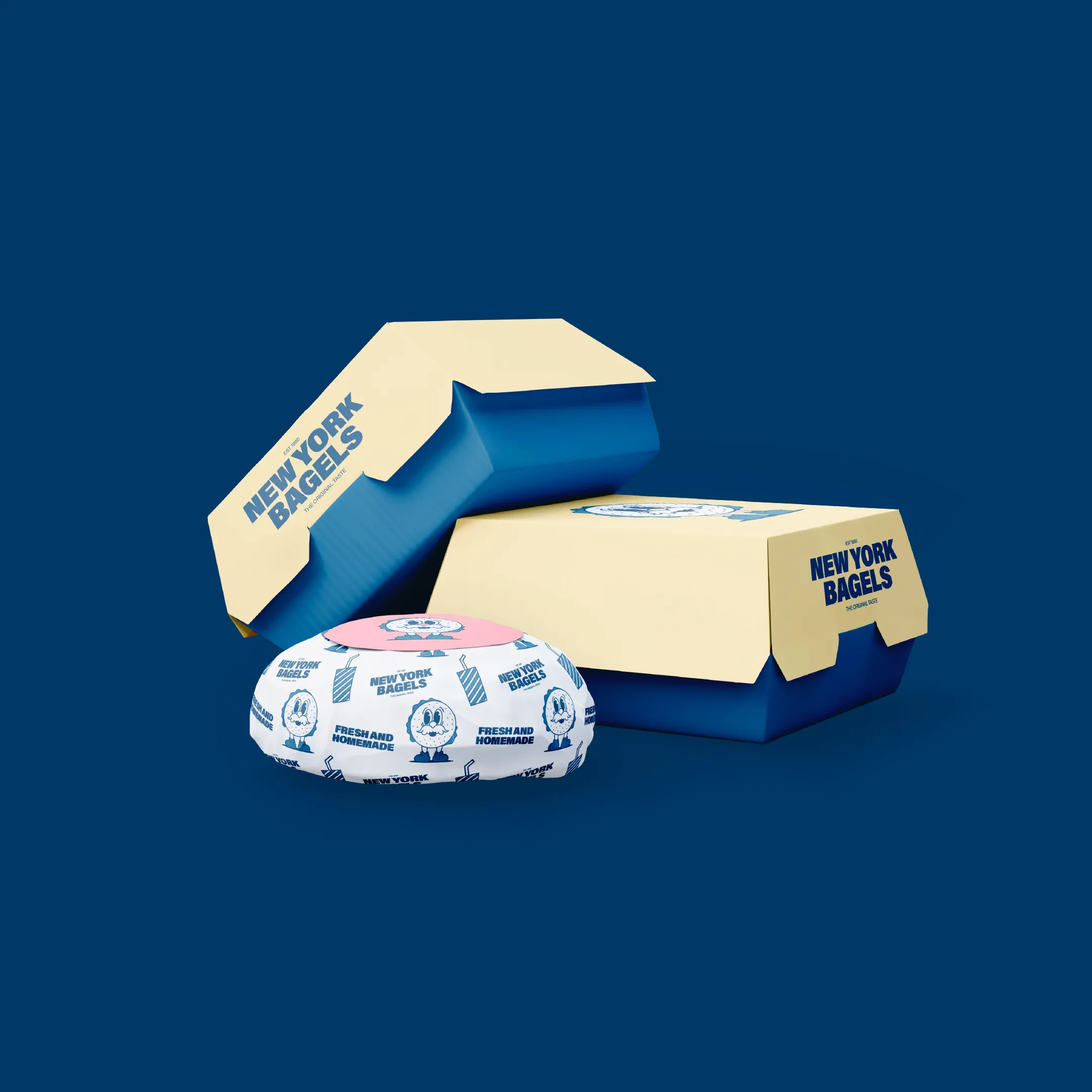New York Bagels — branding work, image 2