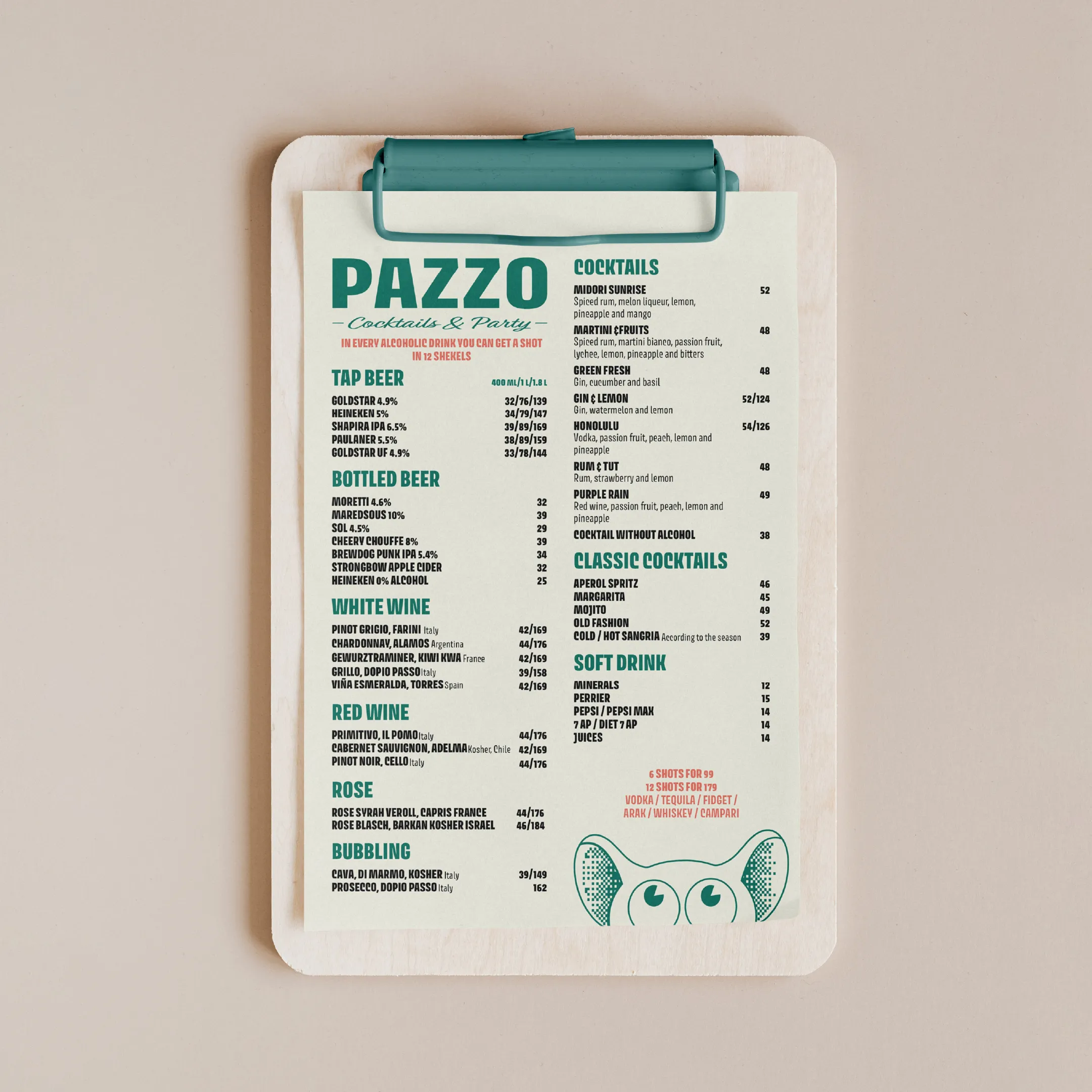 Pazzo Pizza — branding work, image 3